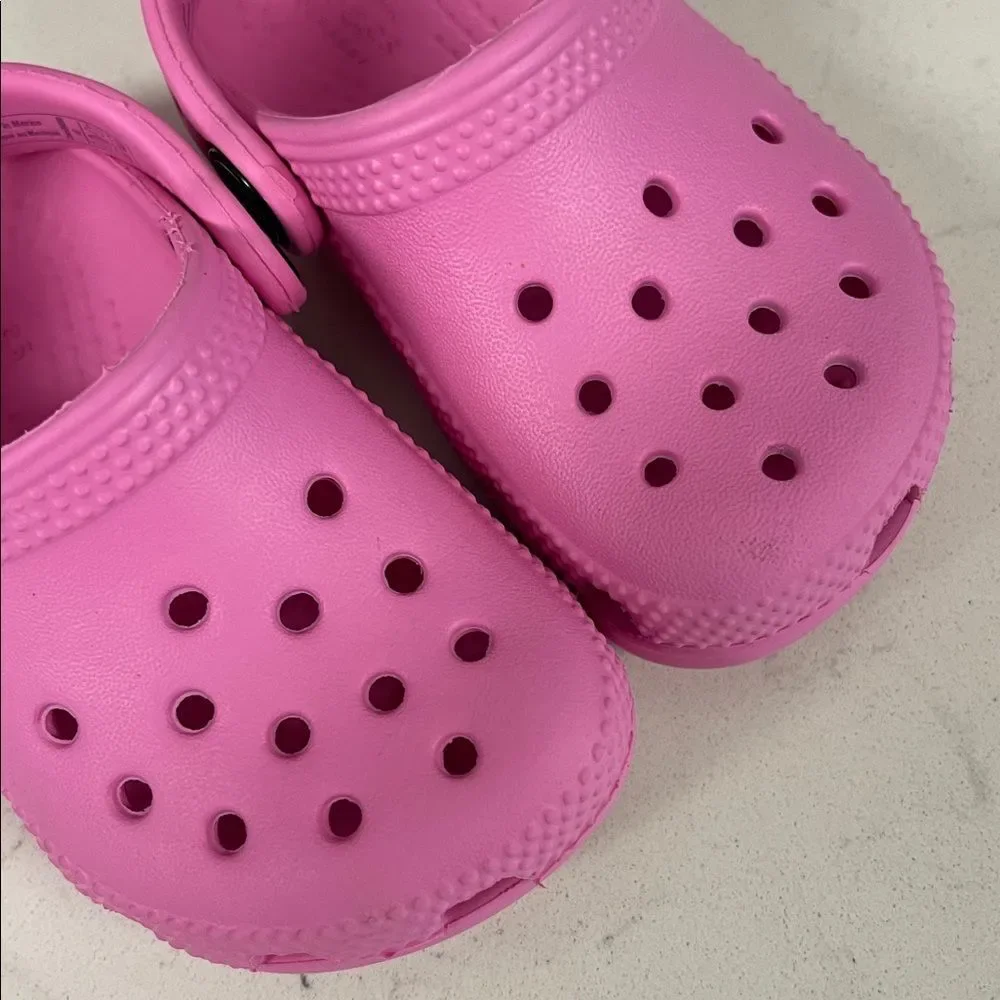 Toddler CROCS LITTLES™ CLOGS Size 5 Pink